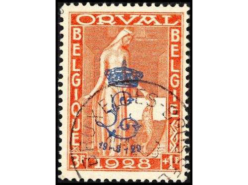 ° BELGICA. Yv. 272 A/K. SERIE COMPLETA. 9 valores. MAGNÍFICA