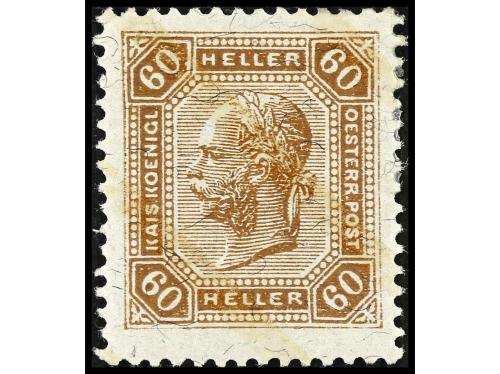 * AUSTRIA. Yv. 81/94. SERIE COMPLETA. 14 valores con líneas 