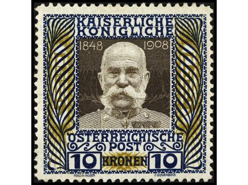 * AUSTRIA. Yv. 101/17 y 118, Mi. 161/77. SERIES COMPLETAS. 1