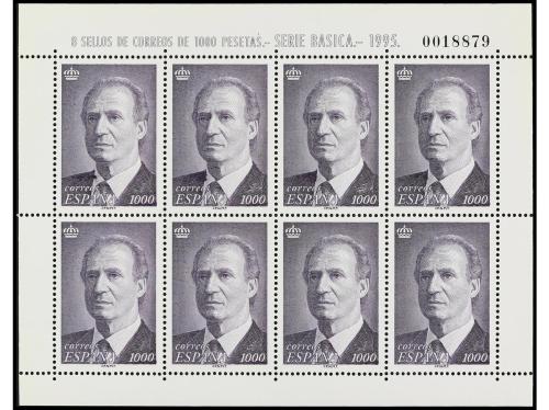 ** ESPAÑA. Ed. MP 50 (2). MINIPLIEGOS. JUAN CARLOS I. 1.000 