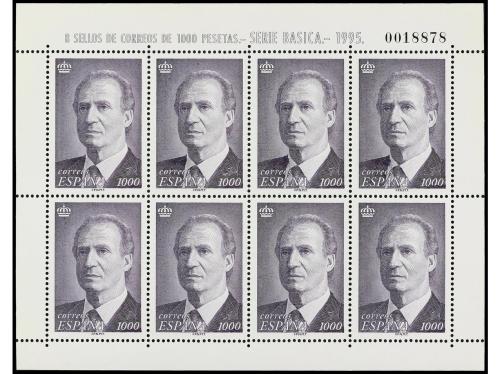 ** ESPAÑA. Ed. MP 50 (2). MINIPLIEGOS. JUAN CARLOS I. 1.000 