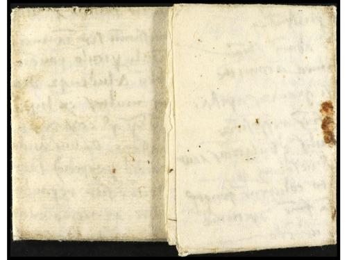 ✉ YUGOSLAVIA. 1442 (29 Abril). POLA a FLORENCIA. Carta compl