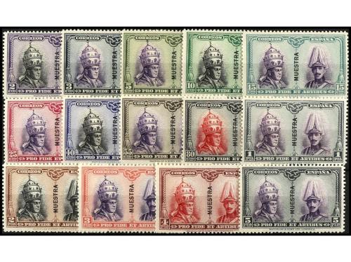 ** ESPAÑA. Ed. 402/33M. SERIE COMPLETA, 14 valores. HABILITA