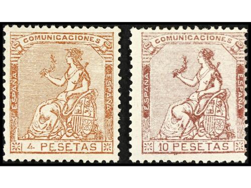 */(*) ESPAÑA. Ed. 130/140. SERIE COMPLETA, 11 valores. 10 c.