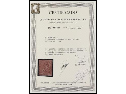 */(*) ESPAÑA. Ed. 130/140. SERIE COMPLETA, 11 valores. 10 c.