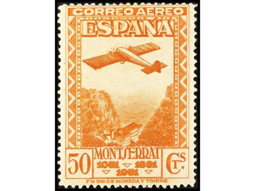 * ESPAÑA. Ed. 650/4d. SERIE COMPLETA, 5 valores. DENTADO 14.