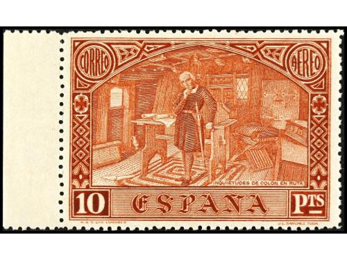 ** ESPAÑA. Ed. 547/58cc. Juego completo de 9 sellos COLORES 