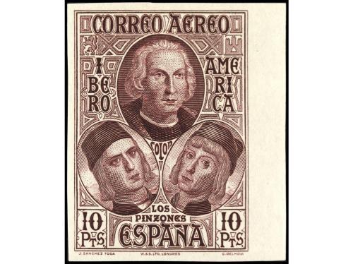 * ESPAÑA. Ed. 559/65s. SERIE COMPLETA, 7 valores SIN DENTAR.
