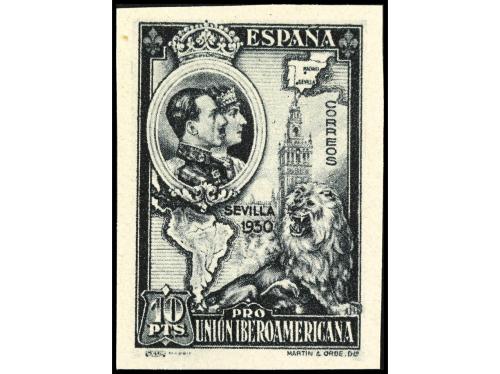 (*) ESPAÑA. Iberoamericana. CAMBIOS DE COLOR. 19 ejemplares 