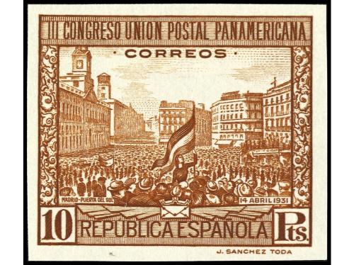 (*) ESPAÑA. Ed. 604/13s. SERIE COMPLETA, 10 valores SIN DENT