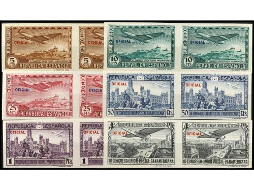 * ESPAÑA. Ed. 614/9s y **630/5s. SERIES COMPLETAS, 12 valore