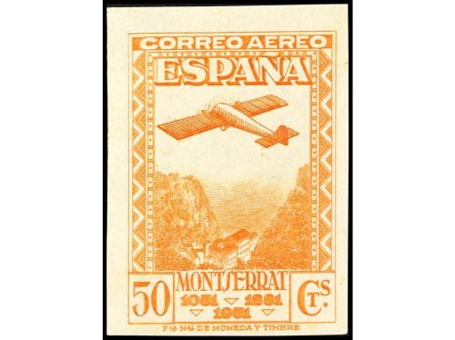 * ESPAÑA. Ed. 650/4s. SERIE COMPLETA, 5 valores. SIN DENTAR.