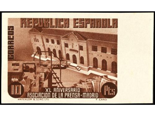 ** ESPAÑA. Ed. 695/710s. SERIE COMPLETA, 16 valores. SIN DEN