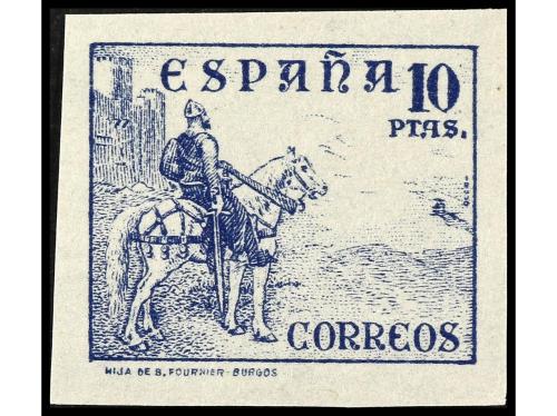 ** ESPAÑA. Ed. 814/815. SERIE COMPLETA, 17 valores SIN DENTA