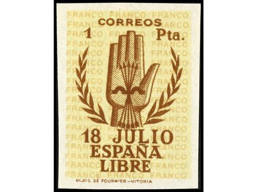** ESPAÑA. Ed. 851/4s. SERIE COMPLETA, 4 valores. SIN DENTAR