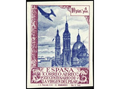 ** ESPAÑA. Ed. 912/3cc, 912/3ccs. 4 y 10 pts. COLORES CAMBIA
