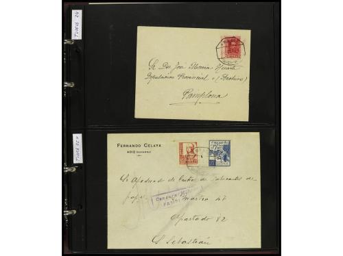ESPAÑA. NAVARRA. GUERRA CIVIL. Conjunto montado en clasifica
