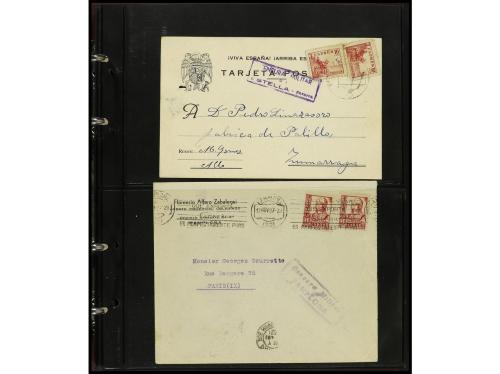 ESPAÑA. NAVARRA. GUERRA CIVIL. Conjunto montado en clasifica