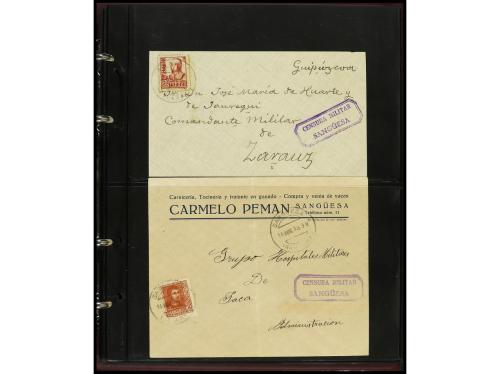 ESPAÑA. NAVARRA. GUERRA CIVIL. Conjunto montado en clasifica
