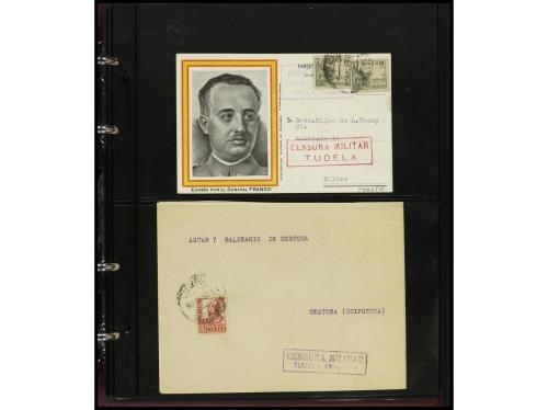 ESPAÑA. NAVARRA. GUERRA CIVIL. Conjunto montado en clasifica