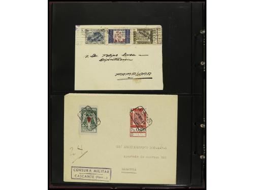 ESPAÑA. NAVARRA. GUERRA CIVIL. Conjunto montado en clasifica