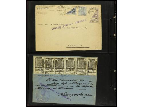 ESPAÑA. NAVARRA. GUERRA CIVIL. Conjunto montado en clasifica