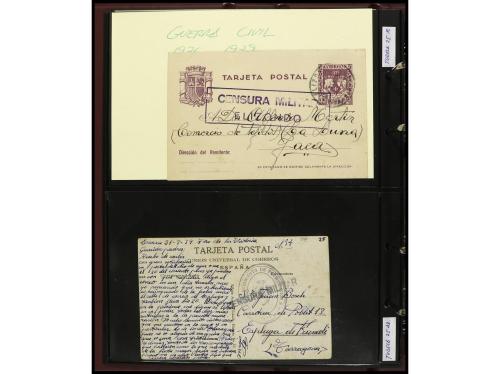 ESPAÑA. NAVARRA. GUERRA CIVIL. Conjunto montado en clasifica