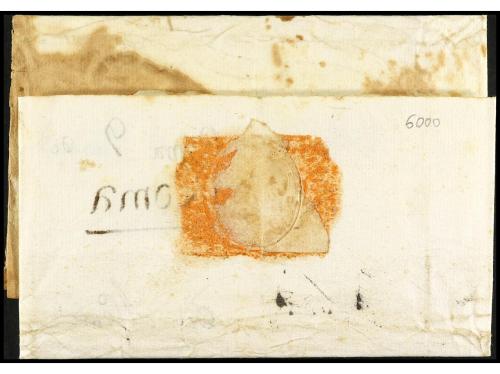 ✉ ESPAÑA: PREFILATELIA. 1769 (9 noviembre). Sobrescrito de R