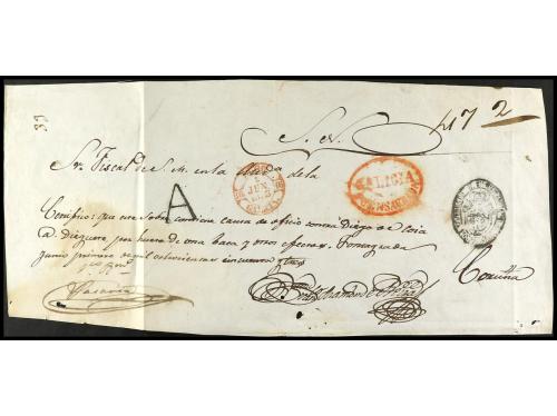 ✉ ESPAÑA: PREFILATELIA. Conjunto de 5 piezas: GALICIA, dos f
