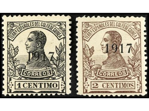 ** COLONIAS ESPAÑOLAS: GUINEA. Ed. 111/23. SERIE COMPLETA. 1
