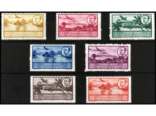 ** COLONIAS ESPAÑOLAS: GUINEA. Ed. 277/93, 298/304. SERIES C