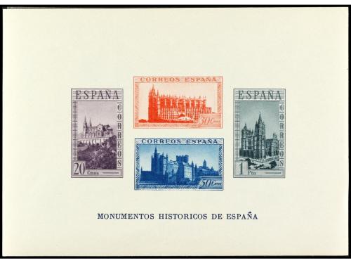 ** ESPAÑA. Ed. 848 (2). 2 HB SIN DENTAR. Cat. 360&euro;. 