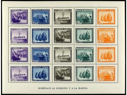 ** ESPAÑA. Ed. 849 (3). HB. 3 ejemplares. Cat. 150&euro;. 
