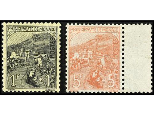 ** MONACO. Ed. 27/33. SERIE COMPLETA, 7 valores. Todos, exce
