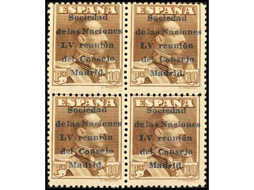 ** ESPAÑA. Ed. 455/68(4). SERIE COMPLETA, 14 valores en bloq