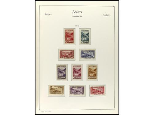 LOTES y COLECCIONES. ANDORRA ESPAÑOLA Y FRANCESA. Colección 