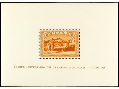 ** ESPAÑA. Ed. 836/7, 838/9. HB. dentadas y SIN DENTAR (esta