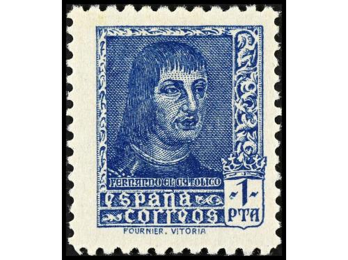 ** ESPAÑA. Ed. NE 58/9. SERIE COMPLETA, 2 valores NO EXPENDI