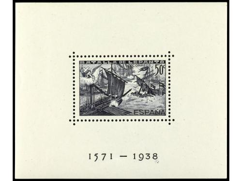 ** ESPAÑA. Ed. 862/3, 864/5. HB dentadas y SIN DENTAR (estas