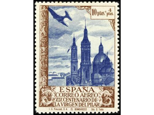 * ESPAÑA. Ed. 904/13. SERIE COMPLETA, 10 valores. Cat. 325&euro;.