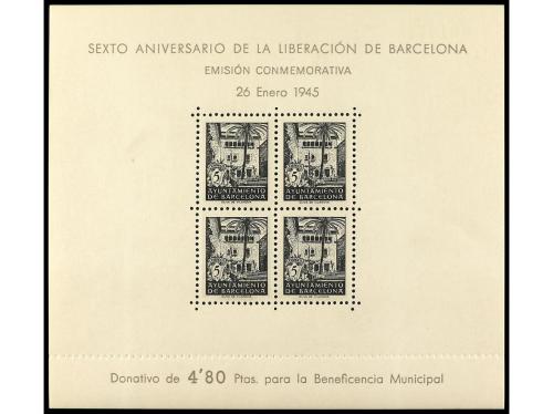** ESPAÑA: AYUNTAMIENTO DE BARCELONA. Ed. NE 27/8. HB. NO EX