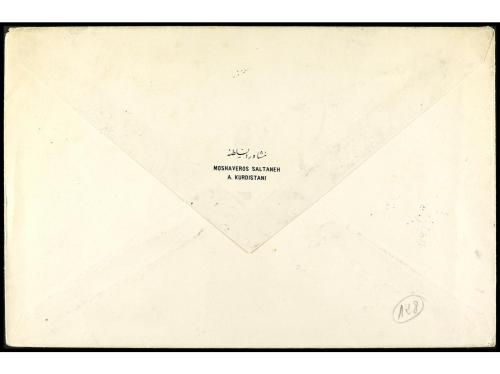 ✉ IRAN. CORREO AÉREO. PREMIER COURRIER AERIEN/TEHERAN-BUCHIR