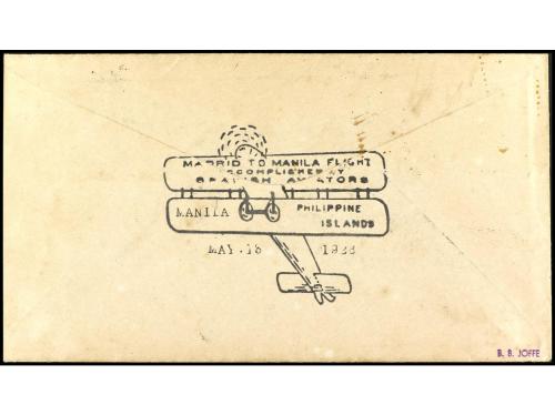 ✉ MACAO. 1926. CORREO AÉREO. RAID MADRID-MANILA. 
