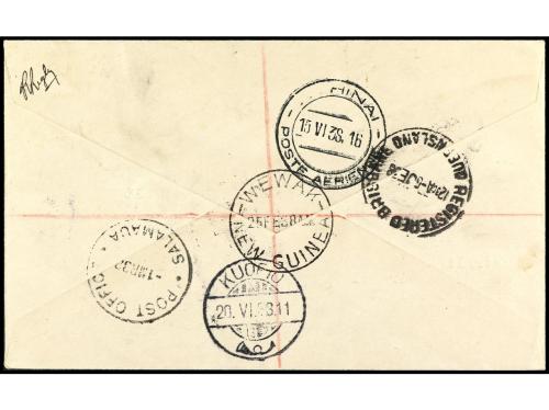 ✉ NUEVA GUINEA (OC.BRITANICA). 1933. CORREO AÉREO. NEW GUINE