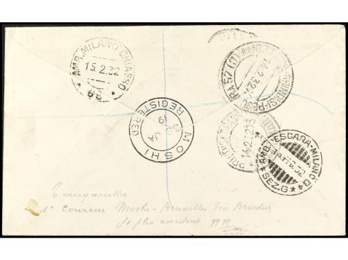 ✉ TANGANIKA. 1932. CORREO AÉREO. IMPERIAL AIRWAYS/THE FIRST 