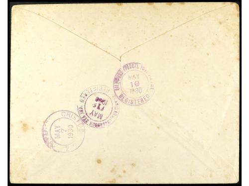 ✉ VENEZUELA. 1930. CORREO AÉREO. PRIMER VUELO/PAN AMERICAN A