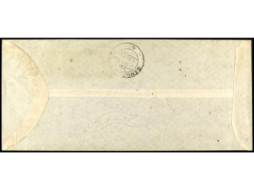 ✉ CHINA. 1939. CORREO AÉREO. FIRST FLIGHT CHUNGKING-RANGOON.