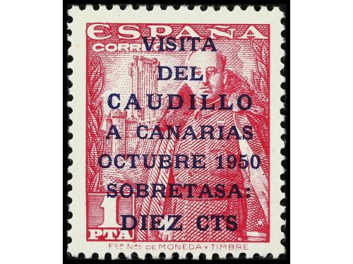 ** ESPAÑA. Ed. 1083A/B. CANARIAS CORREO. I TIRADA. 2 valores