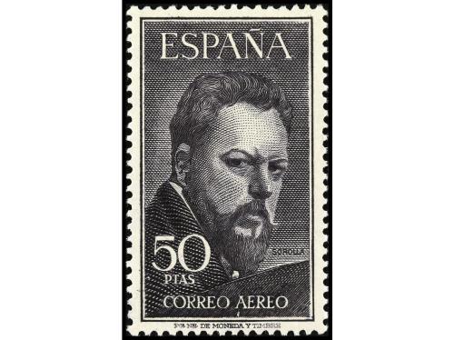 ** ESPAÑA. Ed. 1124/5. LEGAZPI y SOROLLA. 2 valores. LUJO . 