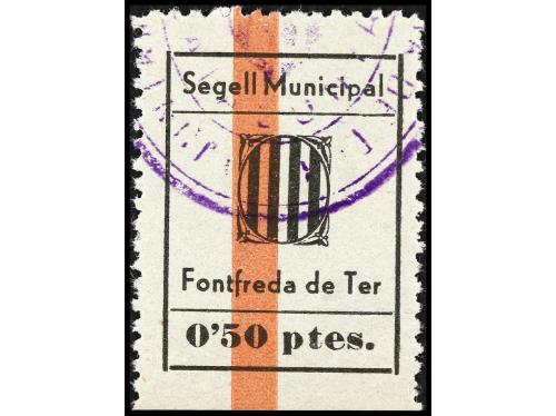 º ESPAÑA GUERRA CIVIL. ZONA REPUBLICANA. FONTFREDA DE TER (G